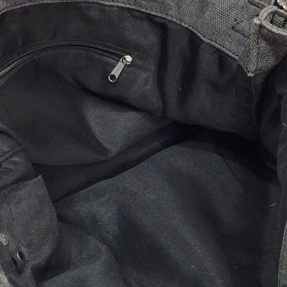 Rock Revival Charcoal Denim Crossbody Tote Messenger bag - Picture 12 of 14